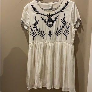 Paper crane medium dress